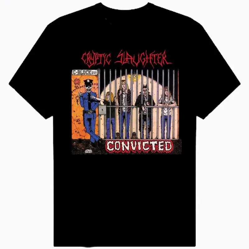 New Trend cryptic slaughter T shirt Black All Sizes NI054
