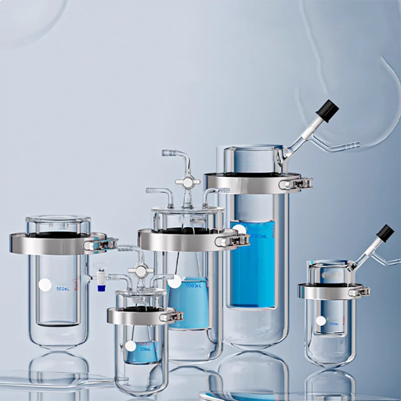 

Pressure reduction sublimation device jacket sublimator device 250/500/1000/2000ml double-layer jacketed glass instrument