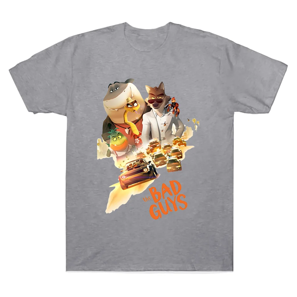 الصيف عالية الجودة تي شيرتات قطن الأشرار 2 الكرتون الجرافيك تي شيرت الرجال النساء Crewneck ملابس بأكمام قصيرة المحملة الملابس #2