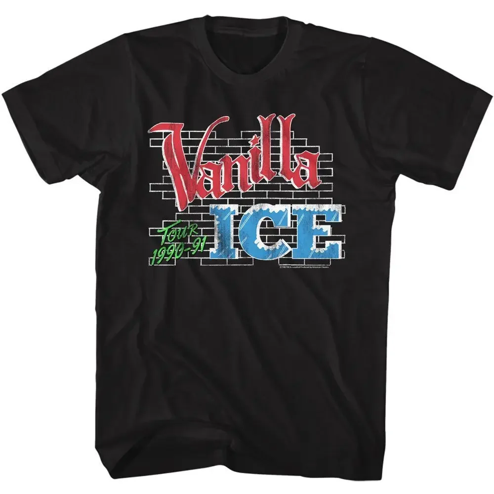 Vanilla Ice Tour 1990 91 Music T Shirt