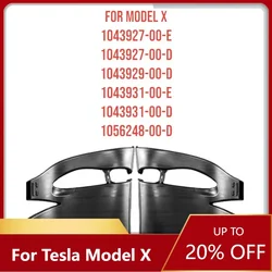 Nadaje się do Tesla Model X Osłona przedniego zderzaka Zestaw kanałów wlotu powietrza Prawy Lewy OEM 1043927 1043929 1043931 1056248   Wysokiej jakości Pa