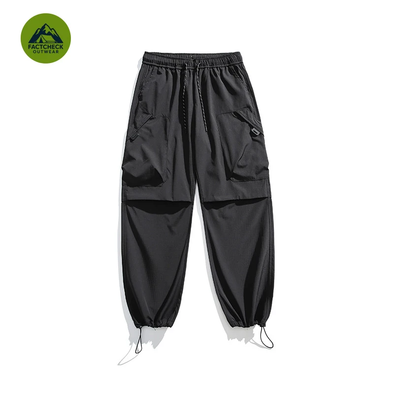 FACTCHECK EU US Size High Quality IZEXX Outdoor Sports 3-Proof Fleece Cargo Pants Men Big Pockets Waterproof Straight Trousers