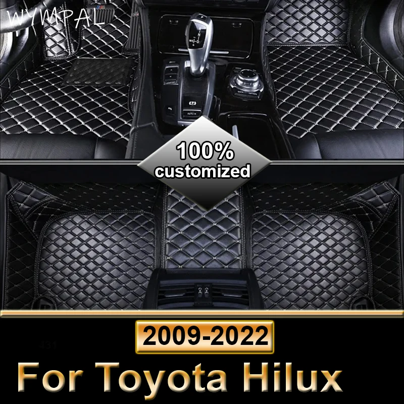 

Автомобильные коврики для Toyota Hilux 2022 2021 2020 2019 2018 2017 2016 2014 2013 2012 2011 2010 2009