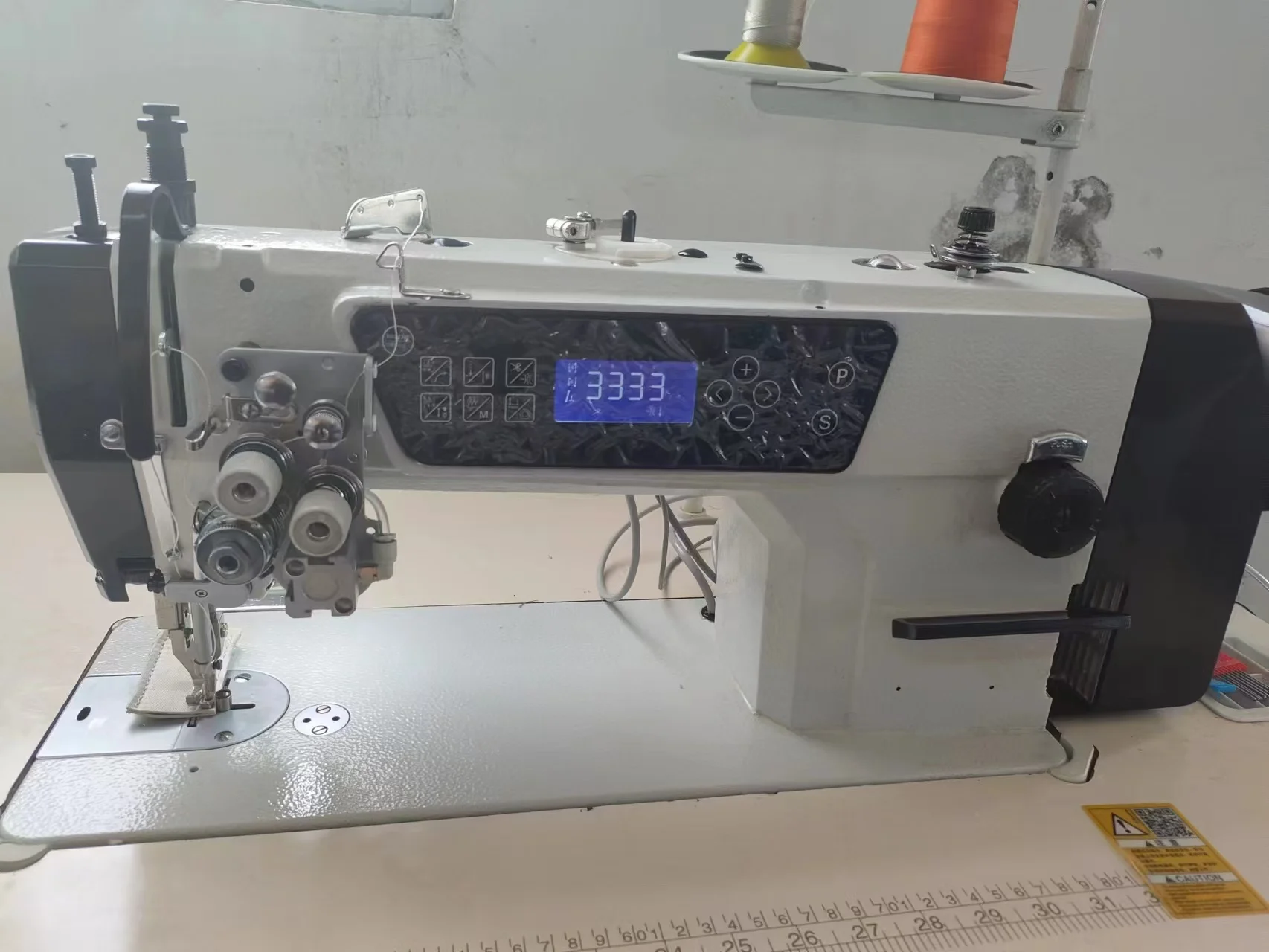 CP-0303F Hot Sale Flatbed Computerized Football Stitching Industrial Sewing Machine