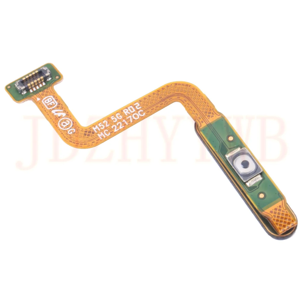 For Samsung Galaxy M22 M32 M52 5G Touch ID Scanner Connect Motherboard Home Button Fingerprint Sensor Flex Cable