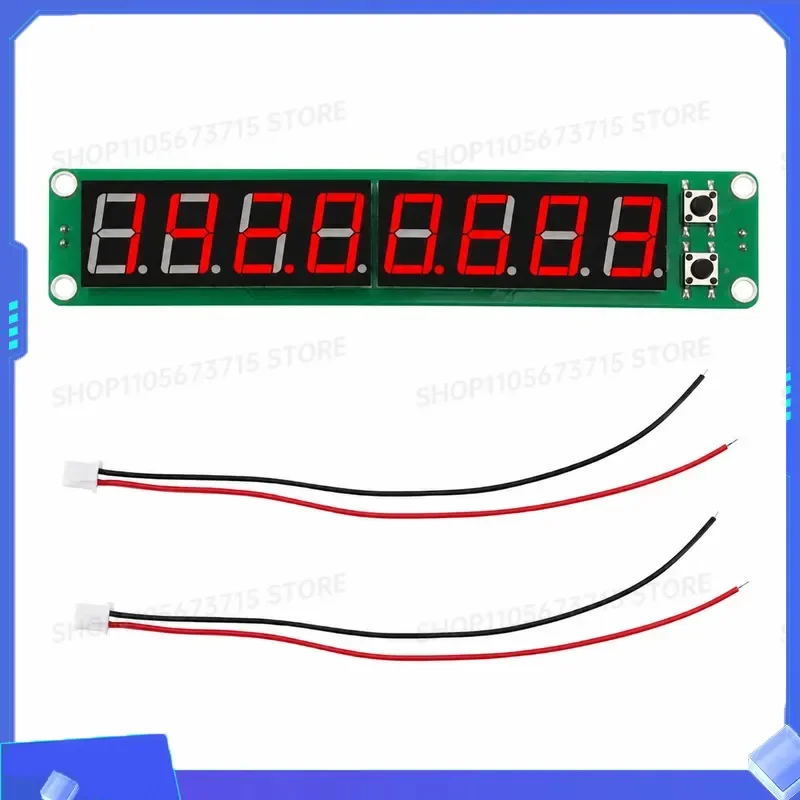 for 8 Digits RF Signal Frequency Counter Cymometer 0.1MHz to 1200MHz LED Digital Display Meter Tester