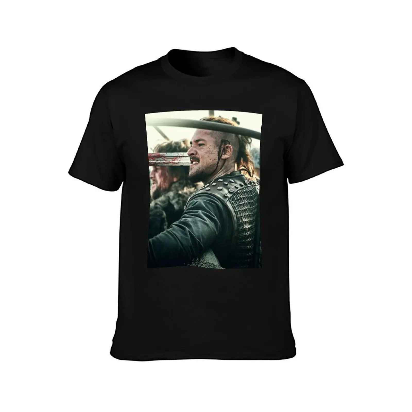 Uhtred of The Last Kingdom T-Shirt Summer Casual Cotton Tee Oversized Streetwear Tops Vintage Graphic Print Unisex Men Women