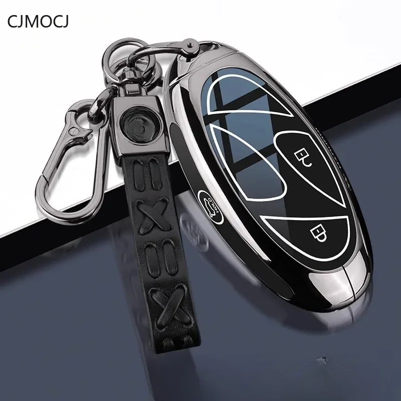 

Для Hyundai Sonata 11th Gen 2024 цинковый сплав автомобильный чехол для дистанционного ключа чехол-брелок аксессуары