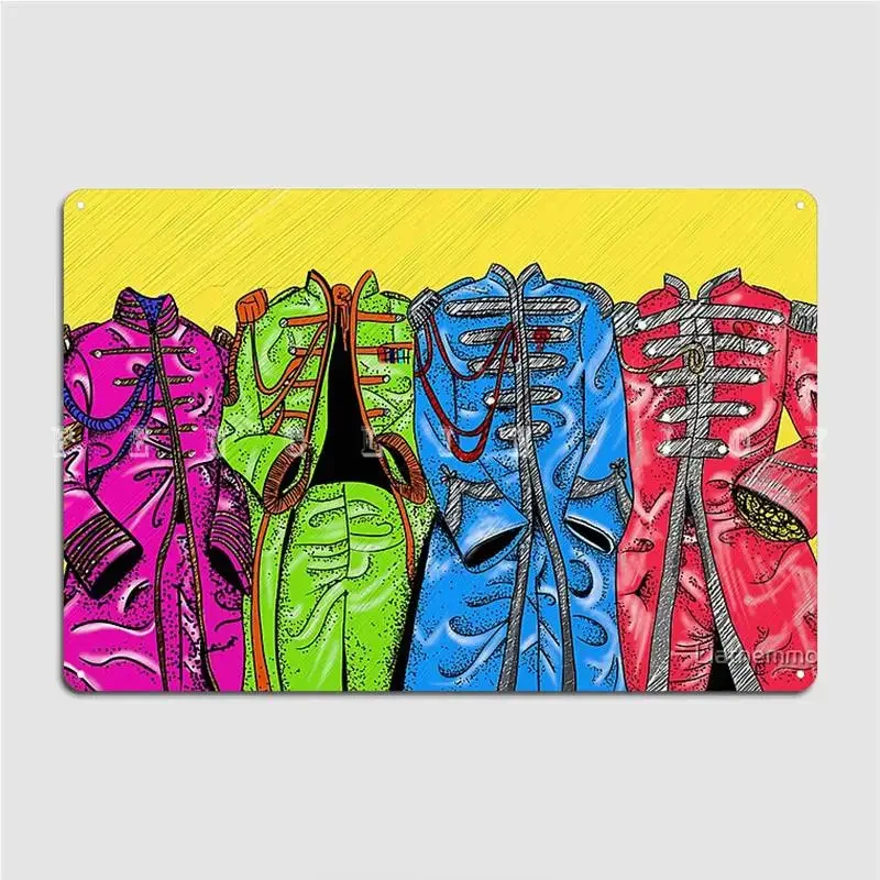 Sgt Pepper Suit Poster Metal Plaque Wall Pub Club Bar Customize Plates Tin Sign Posters