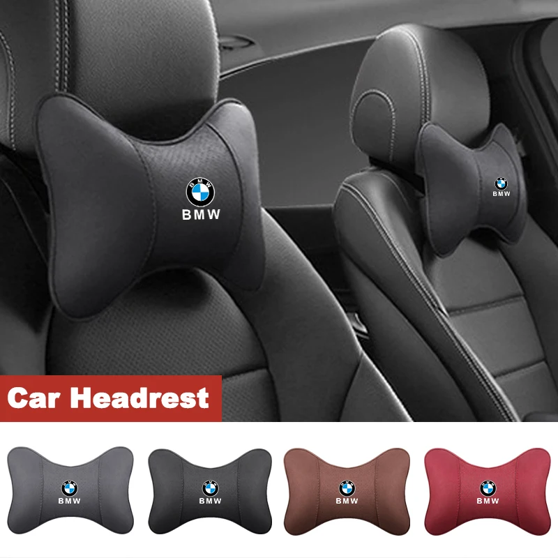 

Car sticker Breathable Car Headrest Memory Foam Car Neck Pillow Auto Accessories for BMW X1 X3 X4 X5 3 5 Series G30 G20 G32 E46