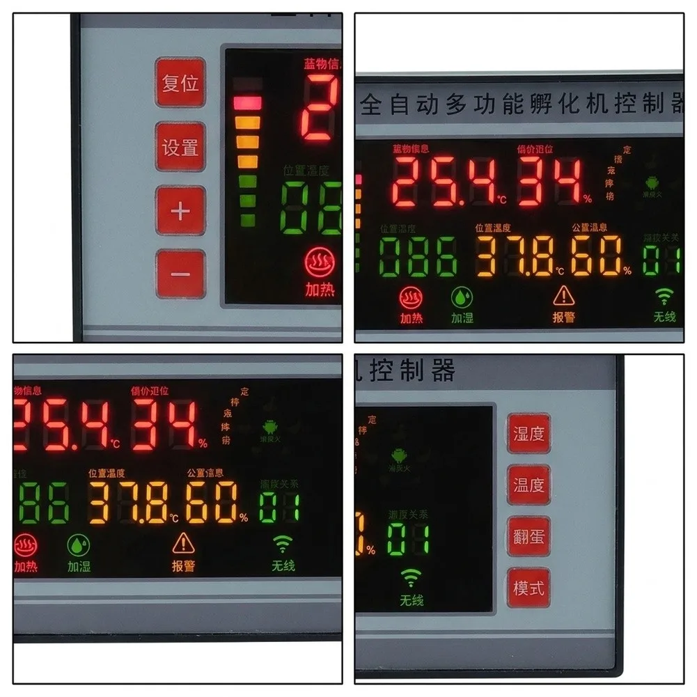 1Pc XM-18S Automatic Incubator Thermostat Temperature Humidity Controller With Egg For Poultry Hatching Breeding Device