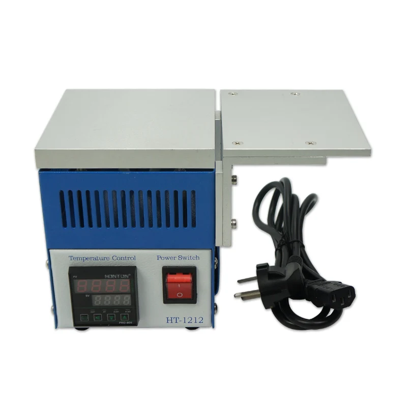 

800W Honton HT-1212B Pre-heater Constant Temperature Heating Station With Cooling Aluminum Plate For BGA Reballing Hot Plate