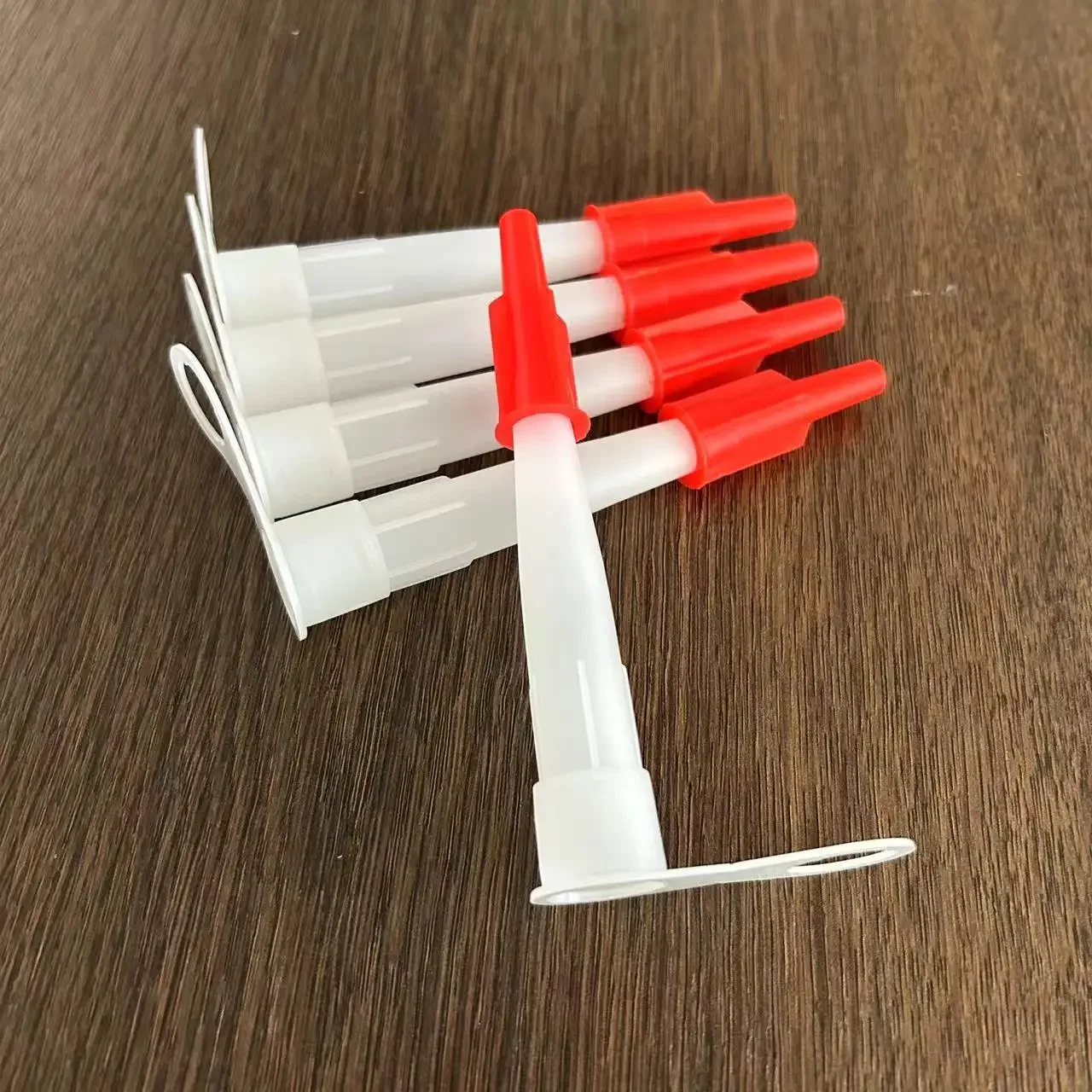 قطع الغيار الأحمر الفوهات غطاء المسمار لأنابيب السد سيليكون 30 قطعة قطع الغيار أنبوب سيليكون فوهة غطاء إعادة قابلة لإعادة الغلق خرطوشة المطكي #5