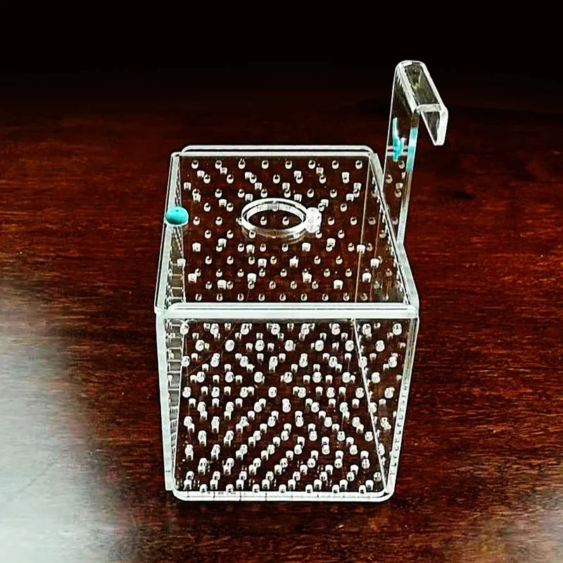 Acrylic Fish Tank Isolation Box for Small Fish And Suspended Fry 1/3mm Caliber Breeding Protection Incubation Aquarium Accessory