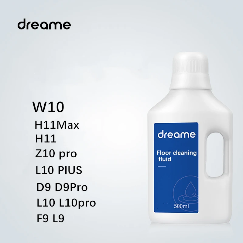 For Dreame H11/ W10 Pro / H11 Max Cleaning Fluid Vacuum Cleaner Spare Parts for Dreame W10 Cleaner Accessories（500ml)