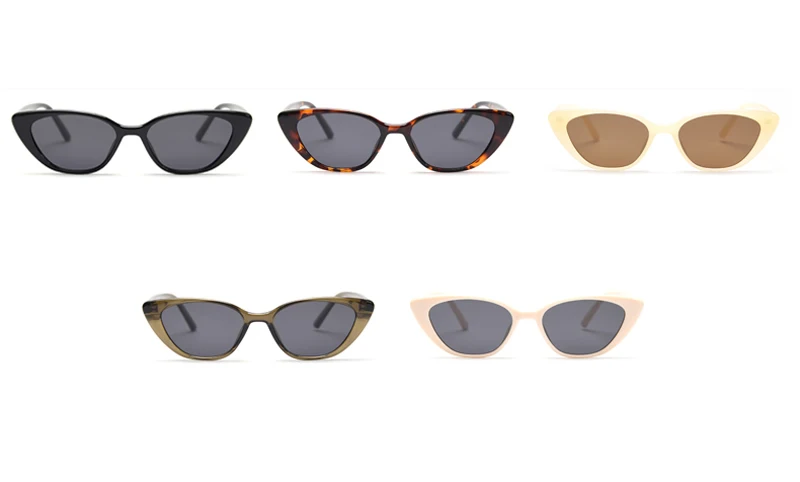 Kachawoo Cat-Eye-Sonnenbrille, polarisiert, für Damen, Retro-Stil, Vintage-Sonnenbrille, Herren, TR90-Rahmen, grün, Leopard, Beige, europäischer Stil – Detail 4