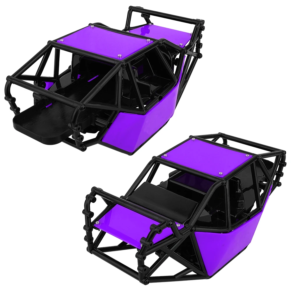1/10 Scale RC Car Plastic Roll Cage Tube Frame Body For Rock Crawler Off Road Buggy Vehicle Upgrade Replacement Spare Parts