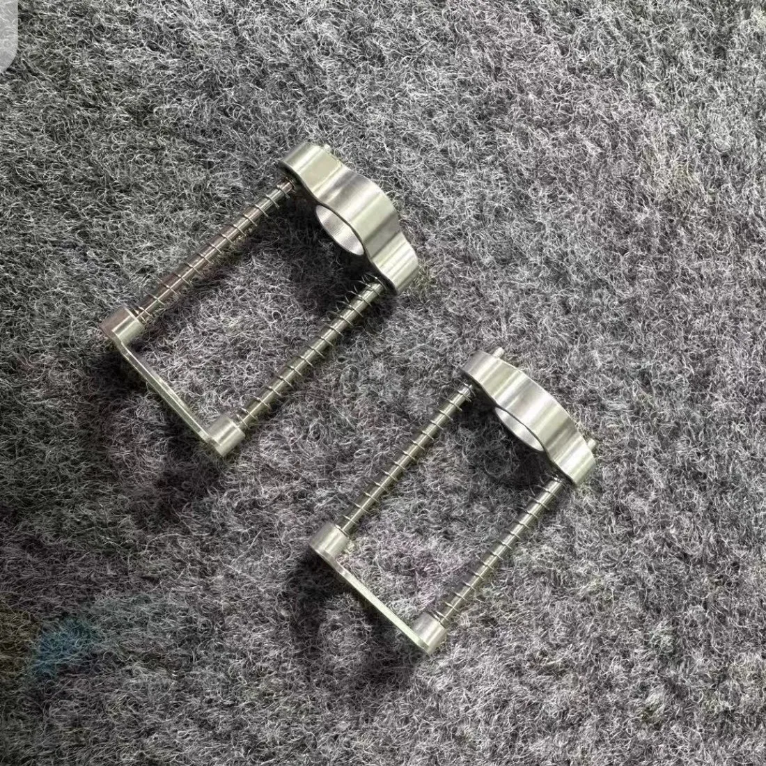 1 pair of hinge clamp balance spring for brompton hinge clamp anti-fall aluminum alloy spring