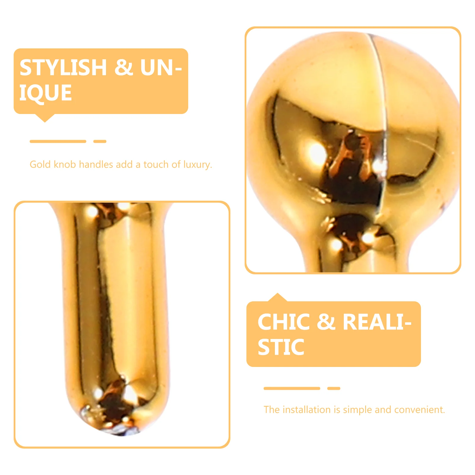 10 stuks gouden handgrepen miniatuur poppenhuis deurknoppen schaal 1 12 gladde realistische look gemakkelijk meubilair decor klein