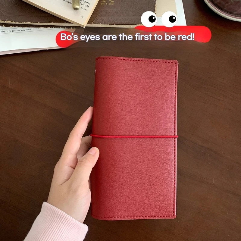 A6 خمر المسافرين الموثق دفتر فارغة كرافت مذكرات بولي Leather الجلود فضفاضة ورقة المفكرة مجلة كراسة الرسم اللوازم المكتبية الهدايا