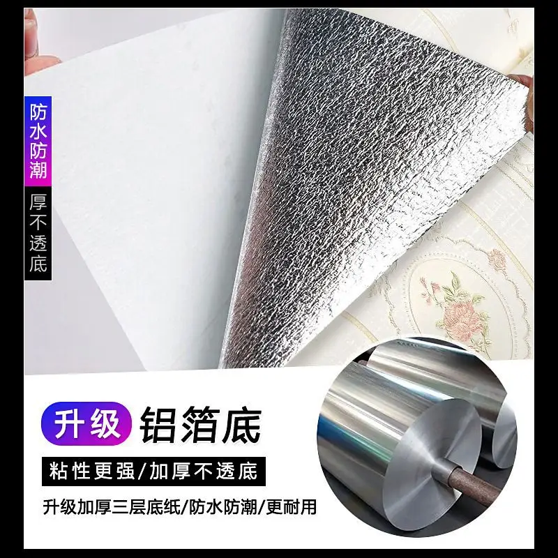 ريفي الأوروبي ورق حائط ذاتي اللصق مريح غرفة نوم ملصقات ديكور لتزيين غرفة المعيشة تلفزيون حائط الخلفية ثلاثية الأبعاد جدار جدارية #3