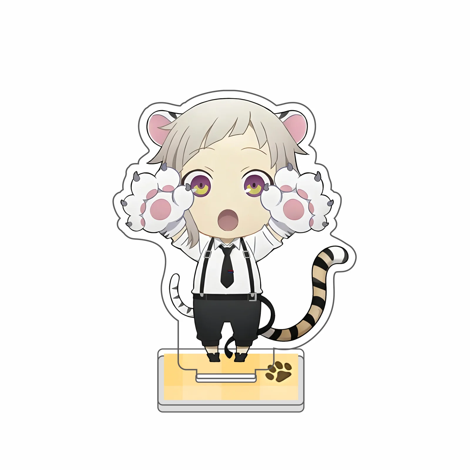 Anime Bungou Stray Dogs Wan! 10cm Acrylic Stand Dazai/Nakajima Exquisite Products Tabletop Decorations Accessories Decor Gifts