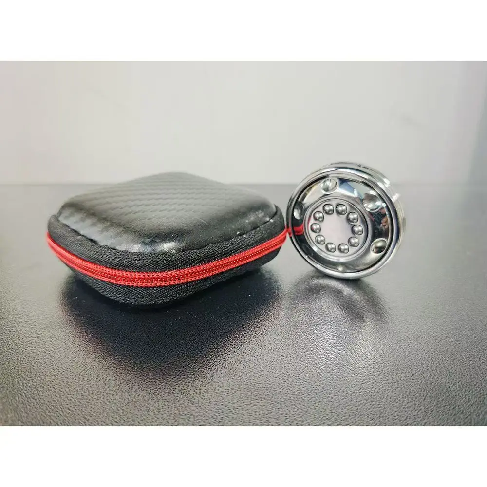 Taopitu Infinite Rotating EDC Push Card Crisp Ding Sound Click Coin Tactile Fidget Toy Stress Relief Nice Birthday Gift
