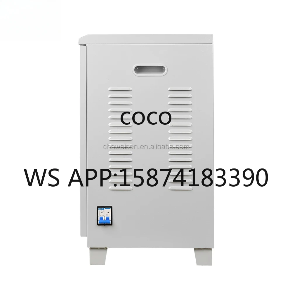 High Precision 15KVA AC Automatic Voltage Regulator, Single Phase 160V-250V Home Use Stabilizer