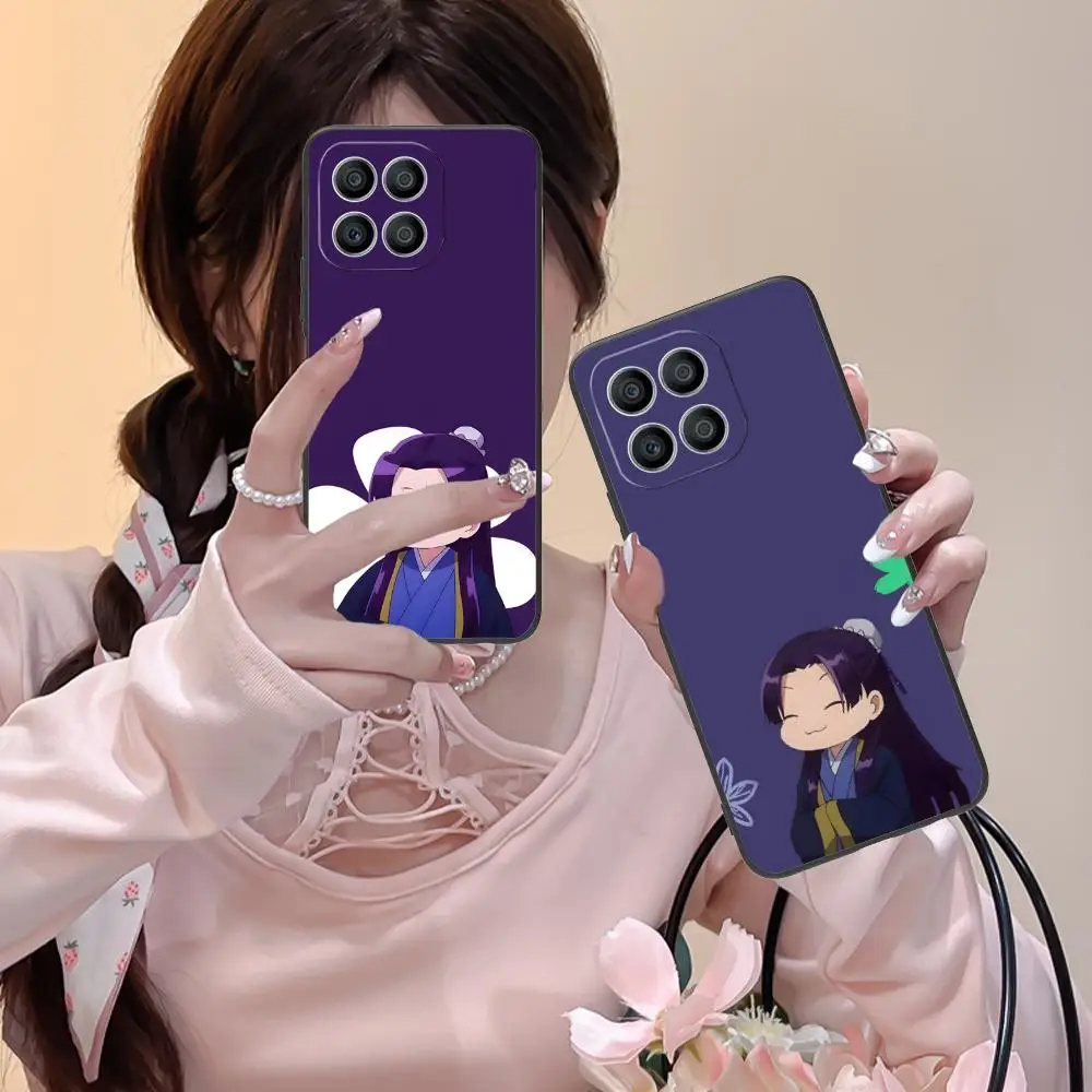 

Чехол для телефона Apothecary Diaries Jinshi для Honor 90 80 70 60 50 30 20 10 9 8 7 Pro S SE Lite 5G, черный чехол для мобильных телефонов и смартфона