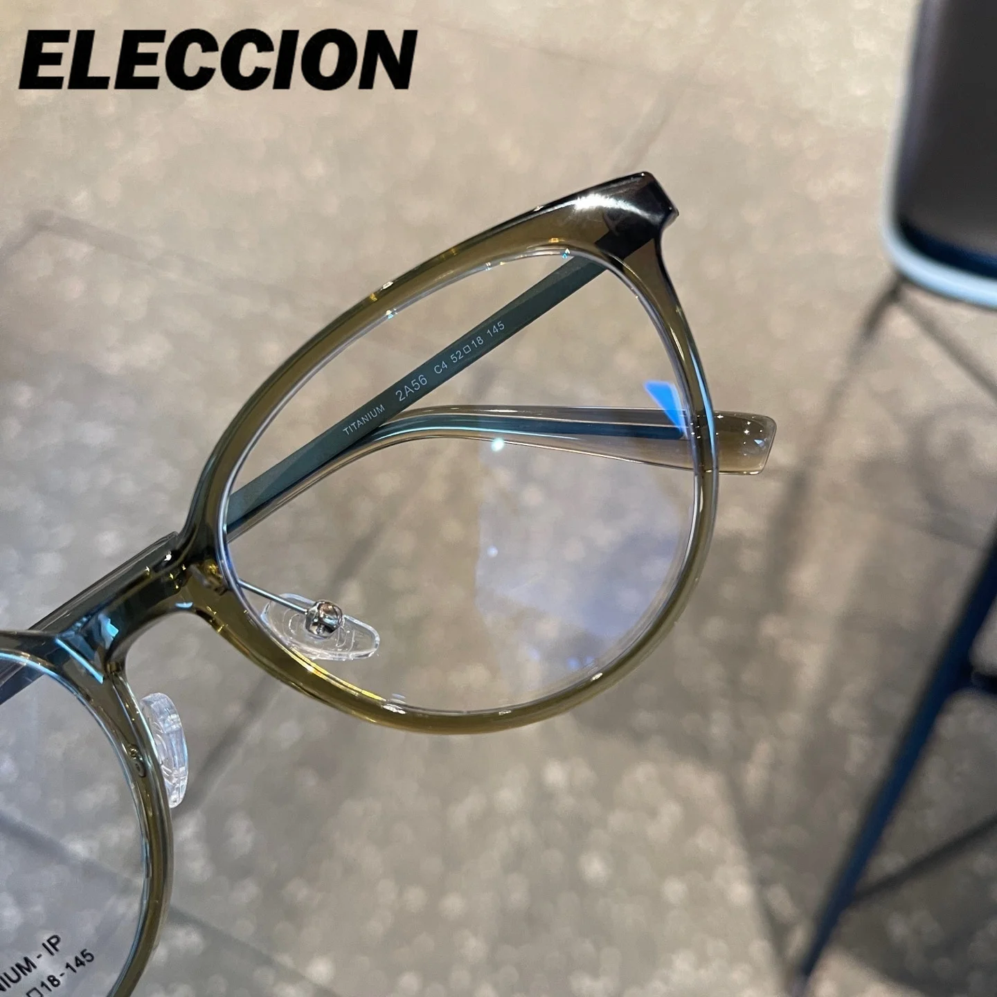 ELECCION نظارات طبية بسيطة موضة مكافحة نظارات الضوء الأزرق تخصيص النساء نظارات للقراءة قصر النظر الشيخوخي