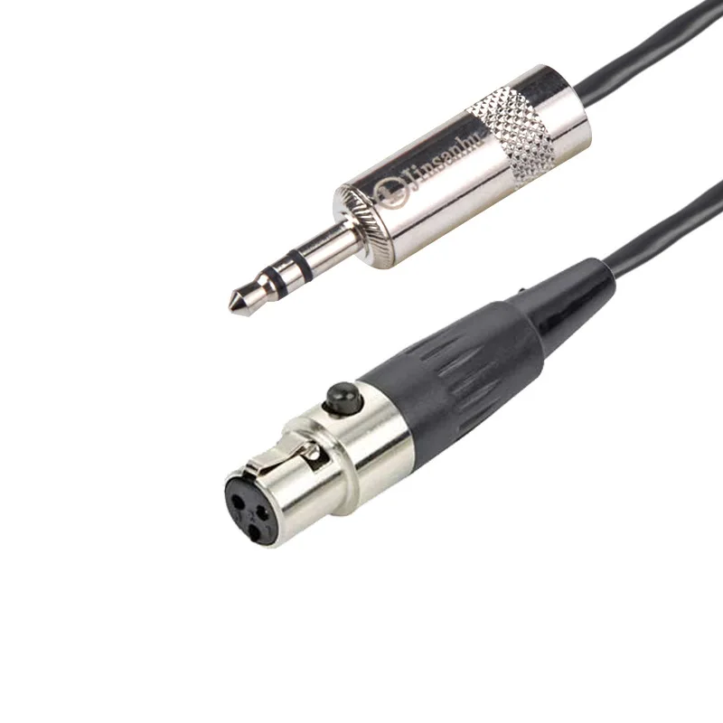 3.5mm Revolution MINI XLR 3Pin Male to Female Audio Cable Mini XLR Earphone Line for Microphone and Computer Use