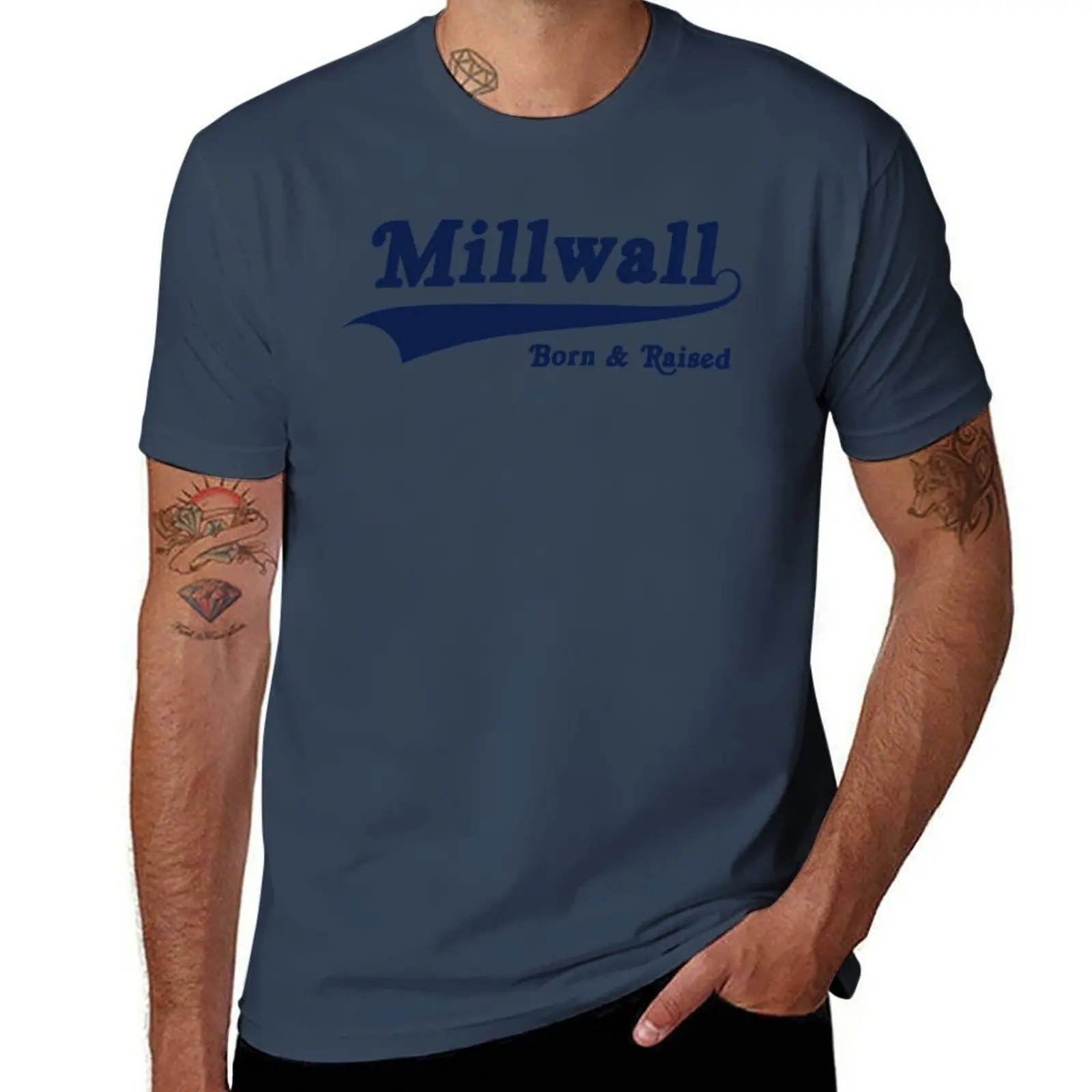 Millwall T-Shirt Breathable Sportswear T-Shirt for Men
