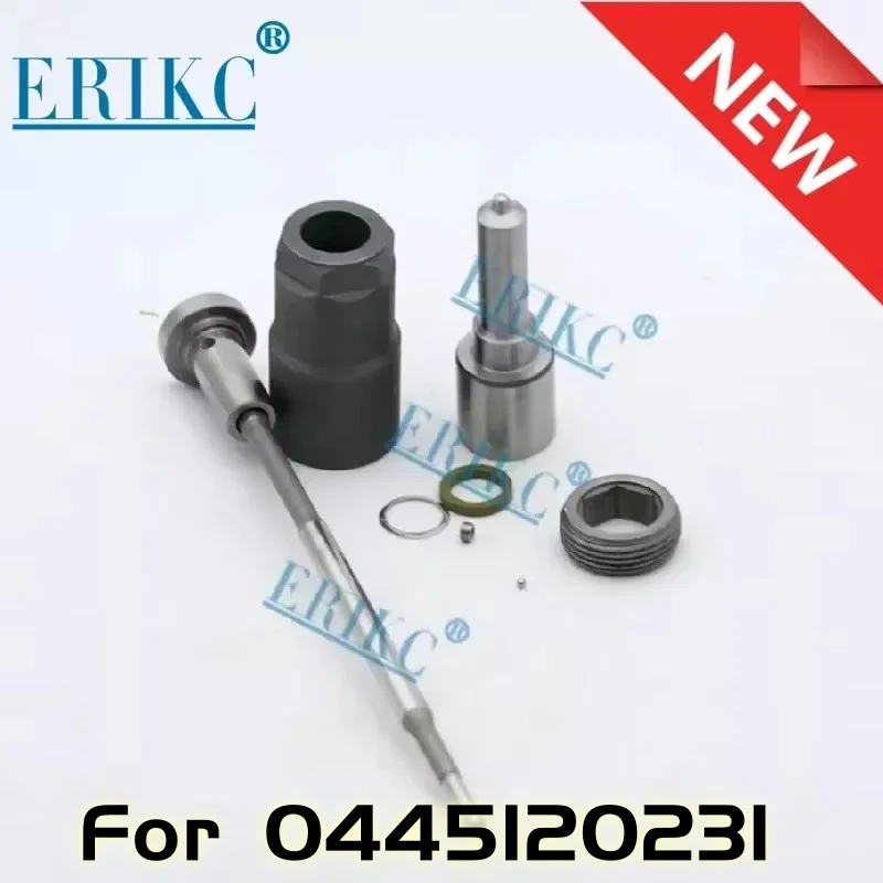 0445120231 Fuel Injector Repair Kit Nozzle Tip DSLA128P5510 0433175510 Control Valve F00RJ02130 for CUMMINS 526326 0 445 120 231