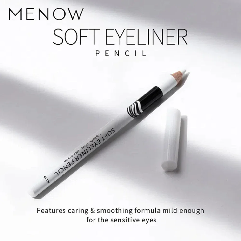 12 weiße Eyeliner-Stifte für geschmeidiges, einfaches Auftragen, zum Aufhellen der Augen, wasserfest und langanhaltend._voghion.com