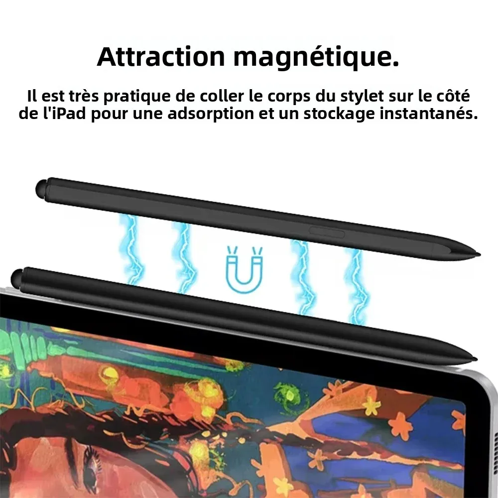 Stylet EMR pour reMarkable 2 avec 4096 niveaux de sensibilité à la pression, fonction effacement, rejet de la paume et détection d'inclinaison – Accessoire pour reMarkable