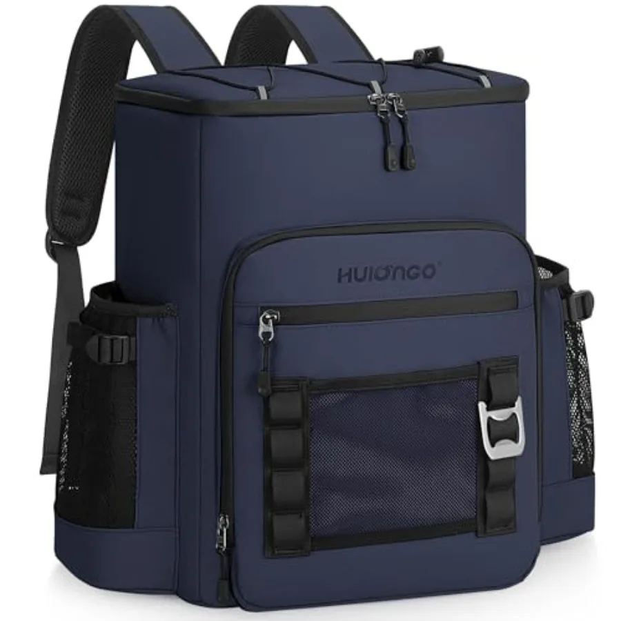 

Large 52cans Waterproof Insulated Cooler Backpack for Men and Women Leak Proof Backpack Cooler Soft 8Gal