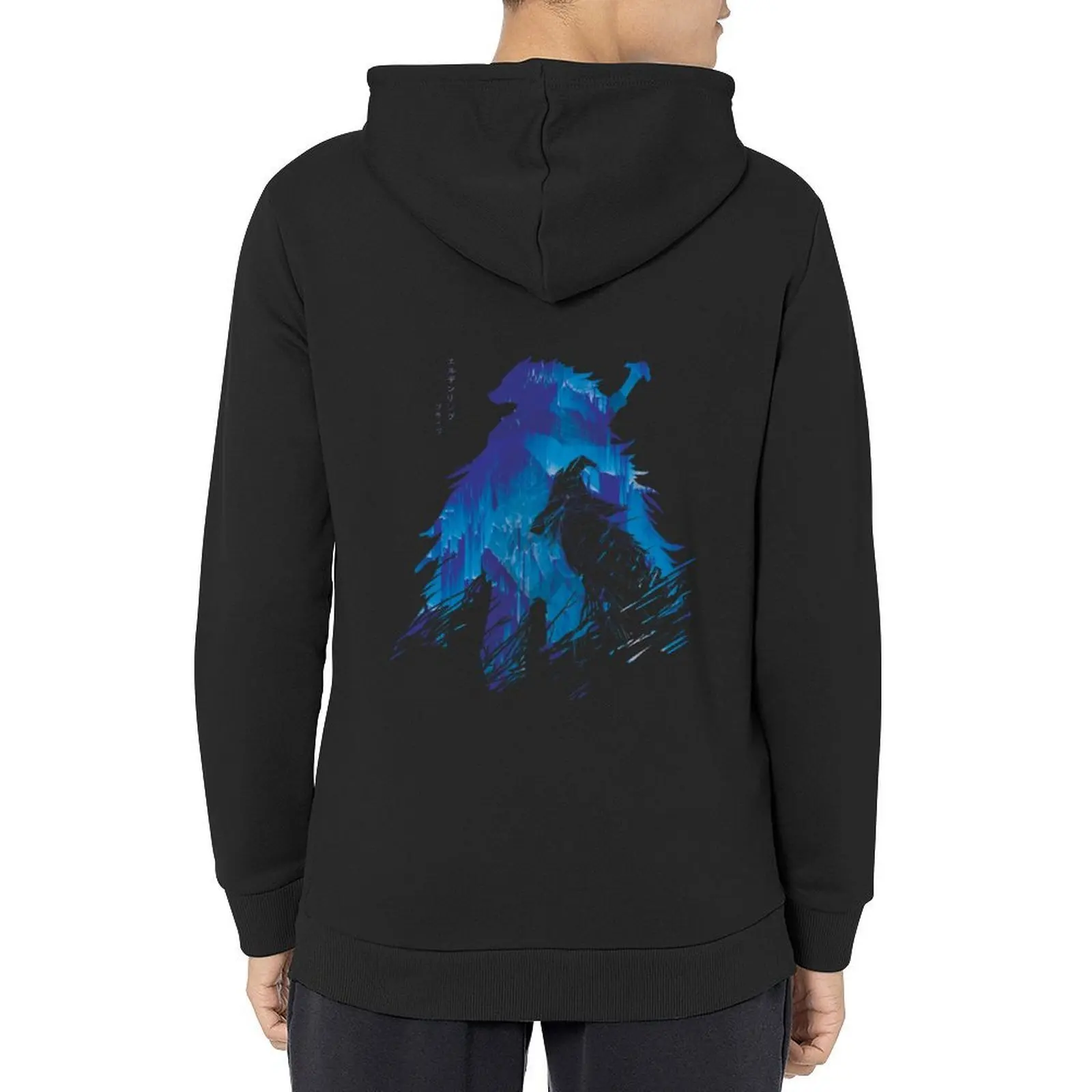 

Wolf and The WItch L.Version Blaidd and Ranni Elden Hoodie blouse men clothing men clothes men's hoodies
