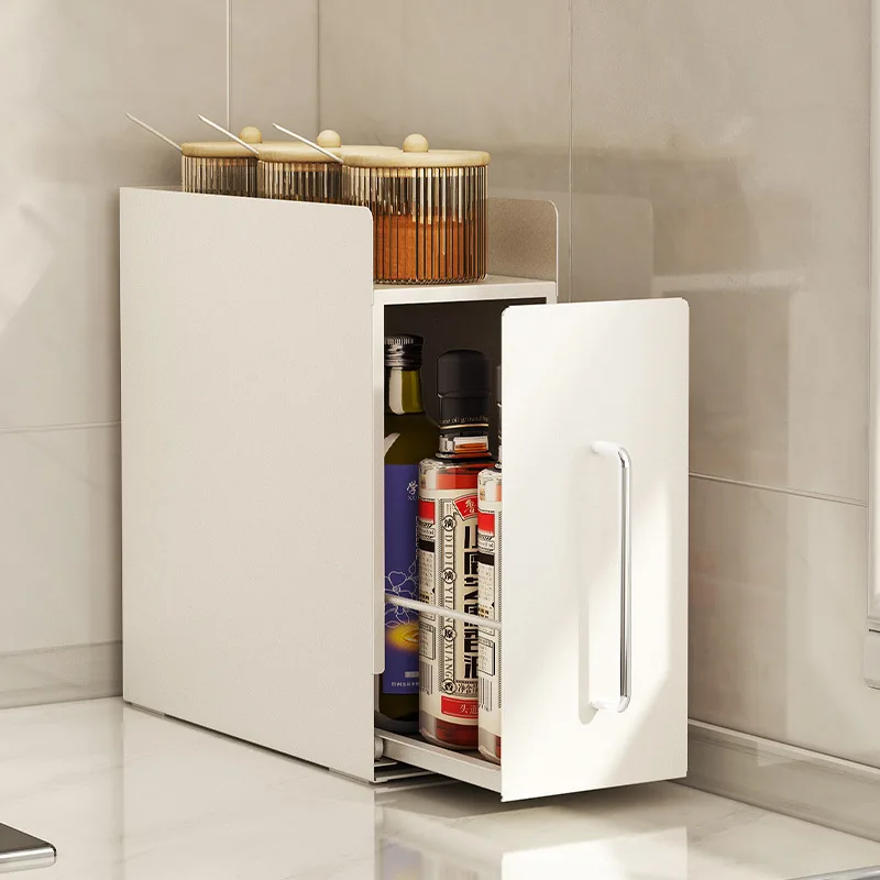 

Countertop Pull-out Seasoning Storage Rack Kitchen Cabinet Rack