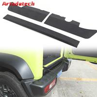 Artudatech Black Alloy Rear Bumper Protector Guard Panel Trim For Suzuki Jimny 2019 2020 2021 2022 2023