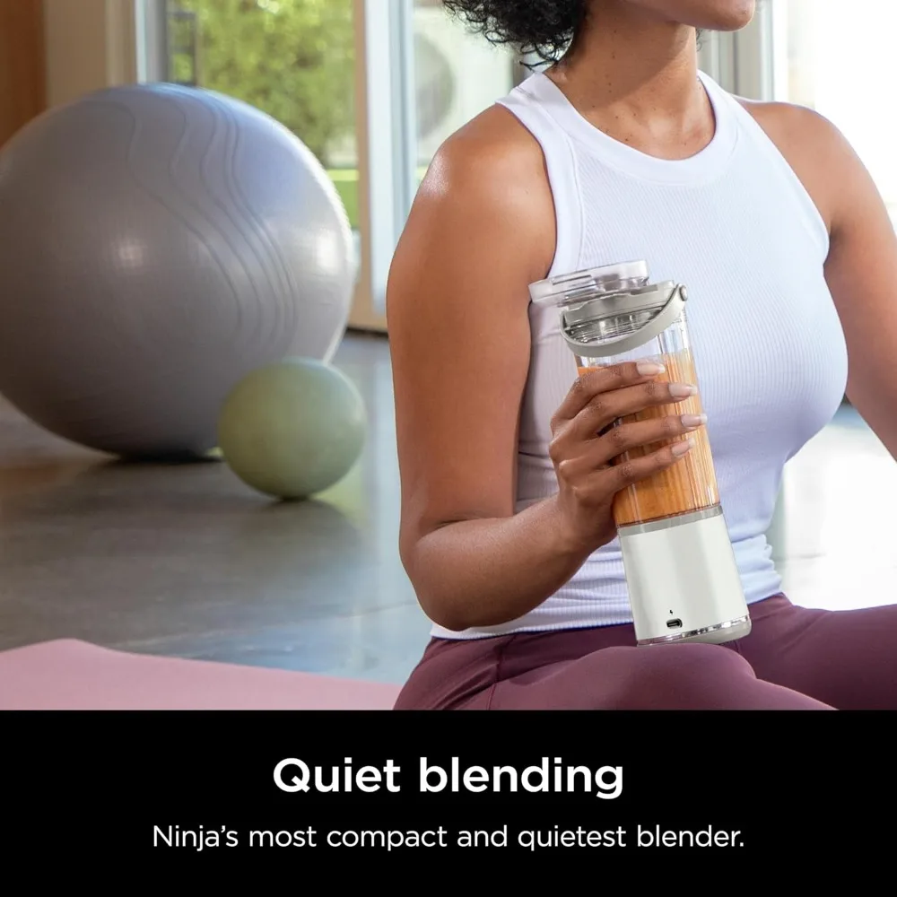 Portable Blender,Personal Blender-for Shakes & Smoothies,Leakproof-Lid & Sip Spout, Rechargeable, Dishwasher Safe Parts.