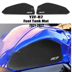 R7 Motorcycle Fuel Tank Pad Tank Sticker Anti-Scratch For Yamaha YZF-R7 2021-2022 Tank Protection Mat