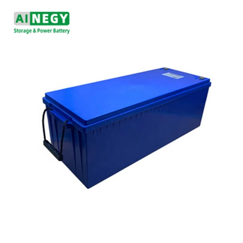 Lithium Iron Phosphate Battery 12V250Ah 2000 Cycles Liion 18650  Recyclable AGV Car  Industrial Power AINEGY