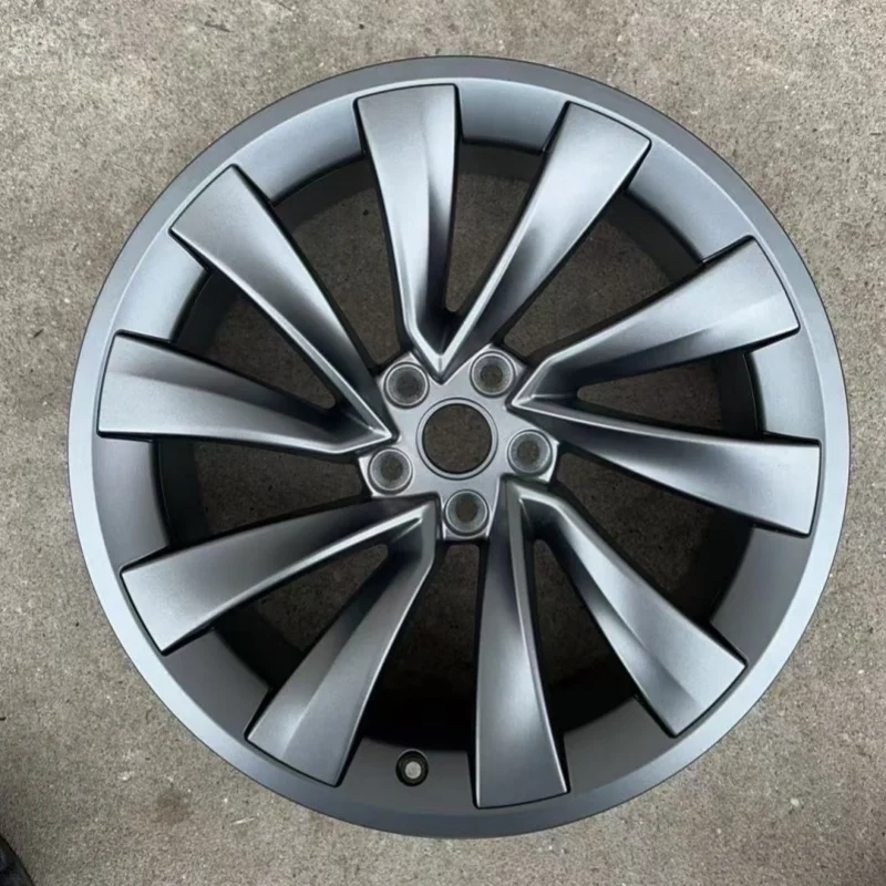 테슬라 모델 Y 주니퍼 2025 20 인치 휠 ABS 림 가드 림 자동차 Hubcap 커버 보호 Hubcap 패치 스크래치 방지 허브 캡 썸네일 5