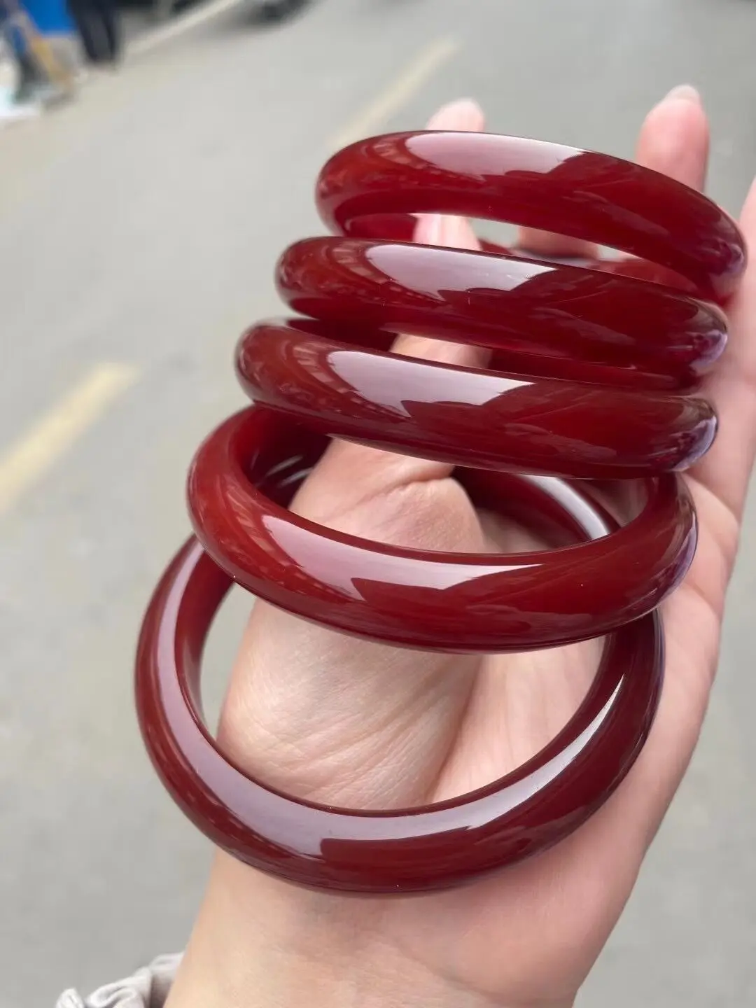 

Браслет из натурального красного агата халцедона женское очаровательное высококачественное модное Нефритовое ювелирное изделие изысканное кольцо подарок