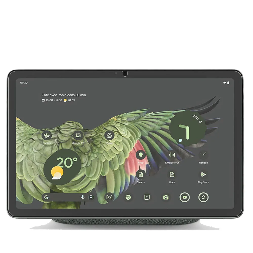 HD Scratch Proof vidro temperado protetor de tela para o Google Pixel Tablet, revestimento oleofóbico, 10.95 