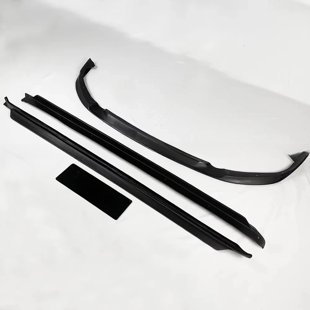 Unpainted Fiberglass GV Style Front Lip and Side Skirts Body Kits for GR YARIS GXPA16 Exterior Upgrade 2