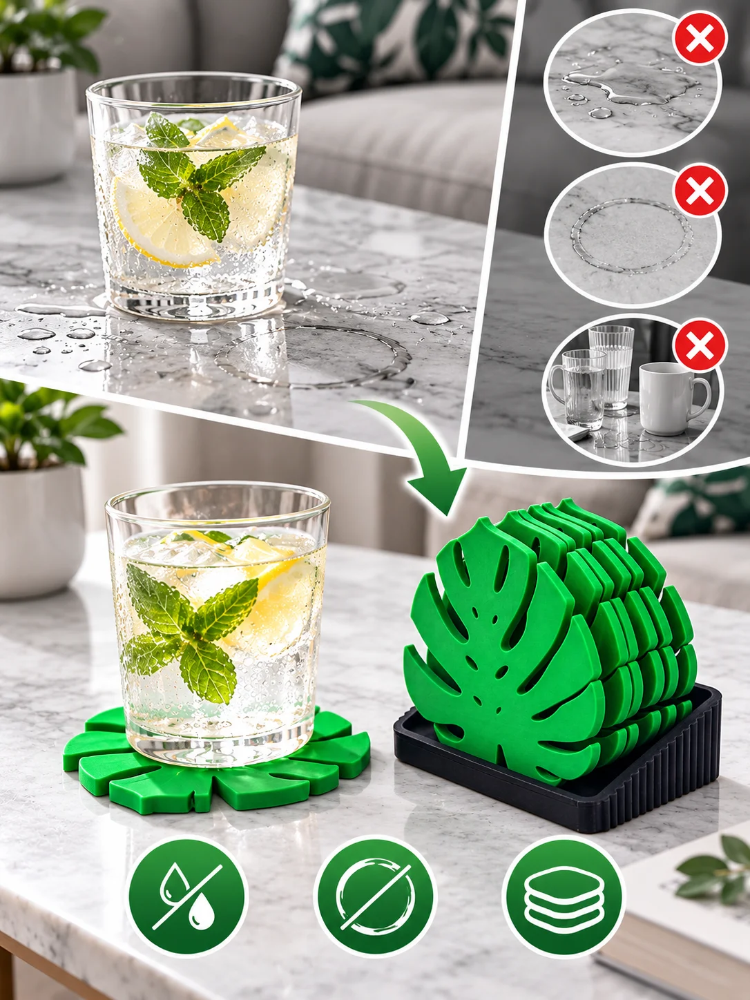 7-Piece Set of Desktop Protect - Home Bar Set review and price