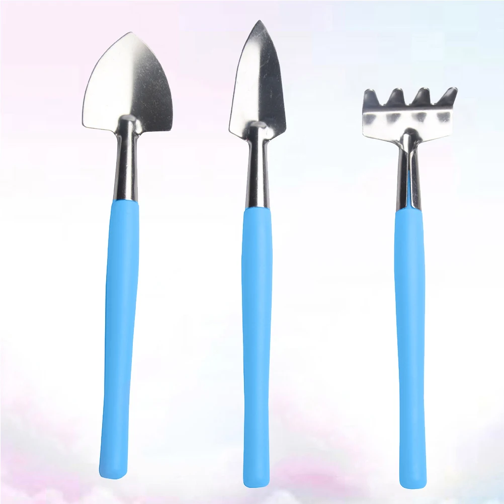

Gardening 3 Piece Set Shovel Hand Spade Tool Transplanting Kids Toys Portable Weedling Flowerpot Supplies Eco