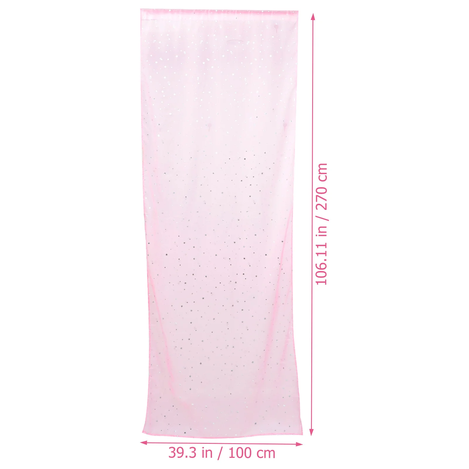 ستارة شفافة بنمط نجوم مزخرفة، شاش قابل للتنفس لغرفة النوم والمطبخ وغرفة المعيشة والحمام