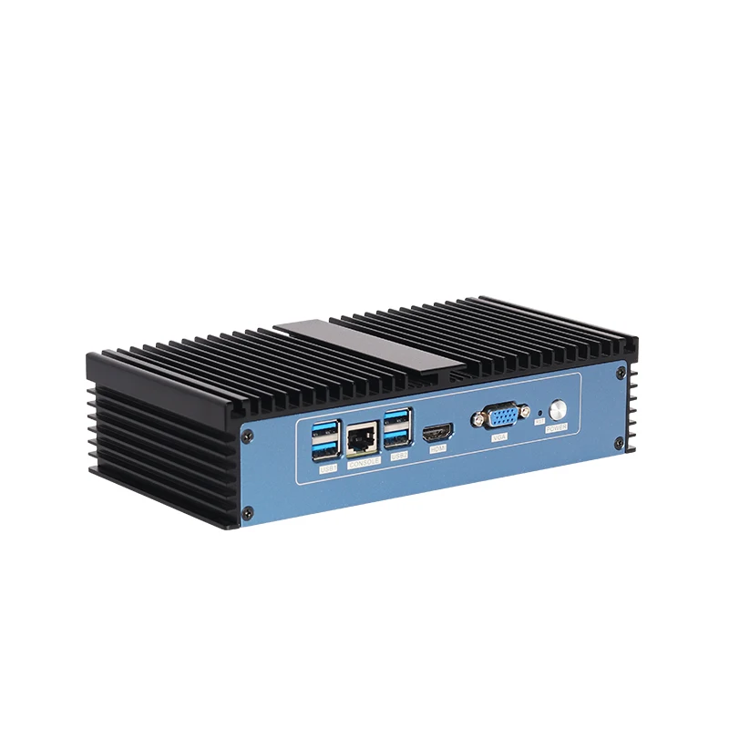 Mini komputer przemysłowy Router bez wentylatora 6 x Intel I211 LAN Core i7 6500U i5 Pentium 4415U DDR4 PfSense urządzenie sieciowe